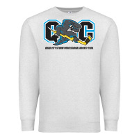 Oatmeal Heather quad city storm Premium Sweatshirt - linhVisuals