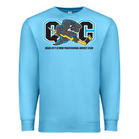 Ocean Blue quad city storm Premium Sweatshirt - linhVisuals