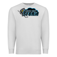 Dove Grey quad city storm Premium Sweatshirt - linhVisuals