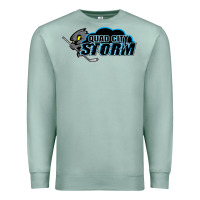 Seafoam quad city storm Premium Sweatshirt - linhVisuals