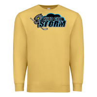 Antique Gold quad city storm Premium Sweatshirt - linhVisuals