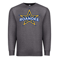 Charcoal Heather roanoke rail yard dawgs Premium Sweatshirt - linhVisuals