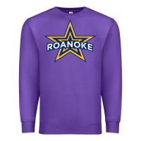 Purple roanoke rail yard dawgs Premium Sweatshirt - linhVisuals