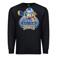 Black roanoke rail yard dawgs Premium Sweatshirt - linhVisuals