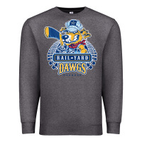 Charcoal Heather roanoke rail yard dawgs Premium Sweatshirt - linhVisuals