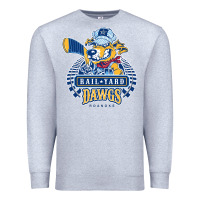 Heather Grey roanoke rail yard dawgs Premium Sweatshirt - linhVisuals