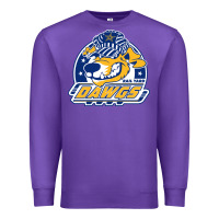 Purple roanoke rail yard dawgs Premium Sweatshirt - linhVisuals