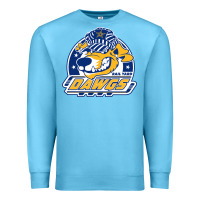 Ocean Blue roanoke rail yard dawgs Premium Sweatshirt - linhVisuals