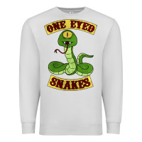 Dove Grey one eyed snakes Premium Sweatshirt - linhVisuals