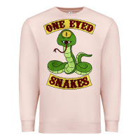 Pale Pink one eyed snakes Premium Sweatshirt - linhVisuals