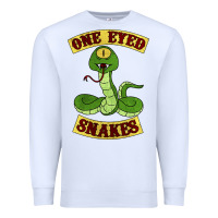 White one eyed snakes Premium Sweatshirt - linhVisuals