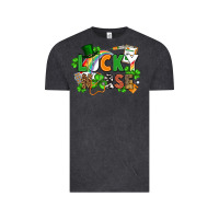 Vintage Black lucky nurse St. Patrick's Day Vintage Tee - FaDigitalArtStudio