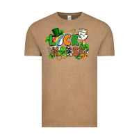 Vintage Coffee lucky nurse St. Patrick's Day Vintage Tee - FaDigitalArtStudio
