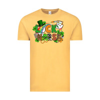 Vintage Mustard lucky nurse St. Patrick's Day Vintage Tee - FaDigitalArtStudio