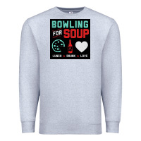 Heather Grey #bowling for soup lunch drunk love tour 2022 Premium Sweatshirt - linhVisuals
