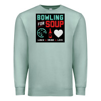 Seafoam #bowling for soup lunch drunk love tour 2022 Premium Sweatshirt - linhVisuals