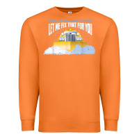 Carrot funny snow plow driver shirt   gift for snowplow drivers t shirt Premium Sweatshirt - linhVisuals