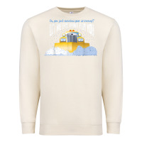 Sandshell funny snow plow driver shirt   gift for snowplow drivers t shirt Premium Sweatshirt - linhVisuals