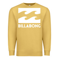 Antique Gold BILLABONG WAVE Premium Sweatshirt - linhVisuals