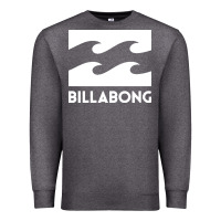 Charcoal Heather BILLABONG WAVE Premium Sweatshirt - linhVisuals