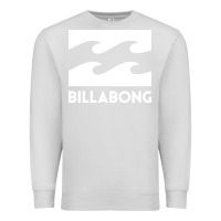 Dove Grey BILLABONG WAVE Premium Sweatshirt - linhVisuals