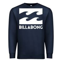 Navy BILLABONG WAVE Premium Sweatshirt - linhVisuals