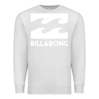 Oatmeal Heather BILLABONG WAVE Premium Sweatshirt - linhVisuals