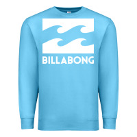 Ocean Blue BILLABONG WAVE Premium Sweatshirt - linhVisuals