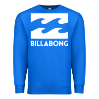 True Royal BILLABONG WAVE Premium Sweatshirt - linhVisuals