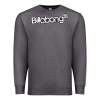 Charcoal Heather BILLABONG LIGHT Premium Sweatshirt - linhVisuals