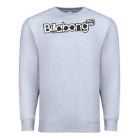 Heather Grey BILLABONG LIGHT Premium Sweatshirt - linhVisuals