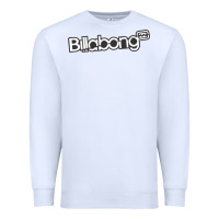 White BILLABONG LIGHT Premium Sweatshirt - linhVisuals