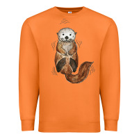 Carrot otter Premium Sweatshirt - linhVisuals