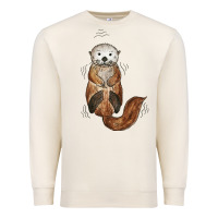 Sandshell otter Premium Sweatshirt - linhVisuals
