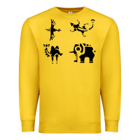 Lemon divine beasts symbols Premium Sweatshirt - linhVisuals