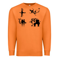 Carrot divine beasts symbols Premium Sweatshirt - linhVisuals