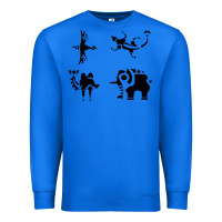 True Royal divine beasts symbols Premium Sweatshirt - linhVisuals
