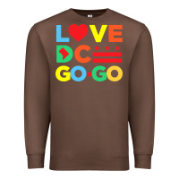 Chestnut #love dc go go Premium Sweatshirt - linhVisuals