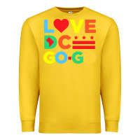 Lemon #love dc go go Premium Sweatshirt - linhVisuals