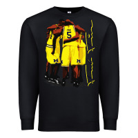 Black fab 5 Premium Sweatshirt - linhVisuals