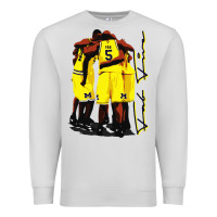 Dove Grey fab 5 Premium Sweatshirt - linhVisuals