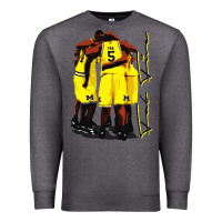 Charcoal Heather fab 5 Premium Sweatshirt - linhVisuals