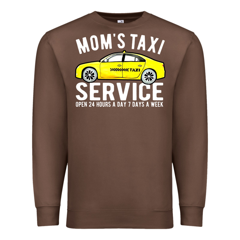 Moms Taxi Service Premium Sweatshirt by linhVisuals | Teevron