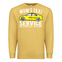 Antique Gold moms taxi service Premium Sweatshirt - linhVisuals