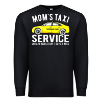 Black moms taxi service Premium Sweatshirt - linhVisuals