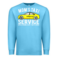 Ocean Blue moms taxi service Premium Sweatshirt - linhVisuals