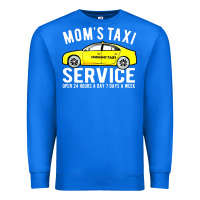 True Royal moms taxi service Premium Sweatshirt - linhVisuals