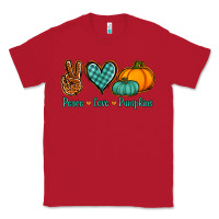 Red peace love pumpkins Classic Tee - Jasminsmagicworld