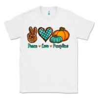 White peace love pumpkins Classic Tee - Jasminsmagicworld
