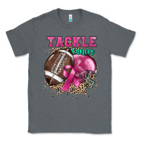 Charcoal Heather Tackle Cancer Classic Tee - HowdyJamesFarm